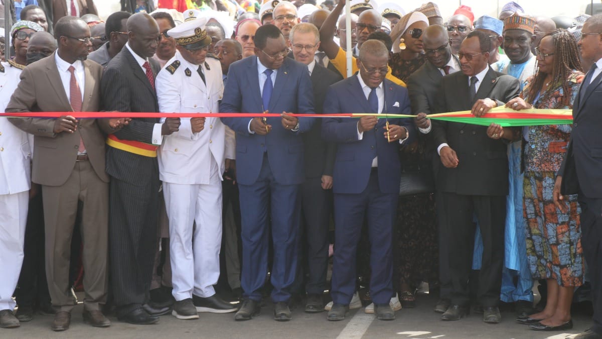Inauguration du Pont sur le Logone